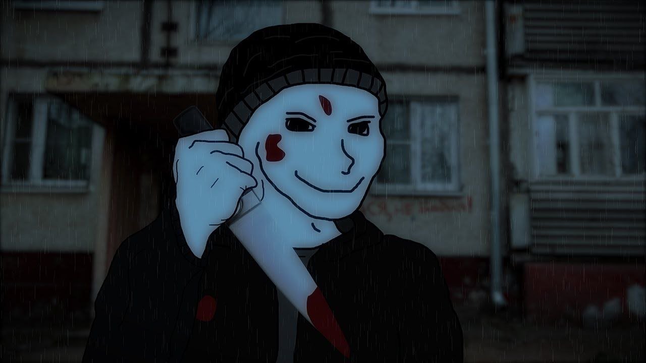 Doomer meme template